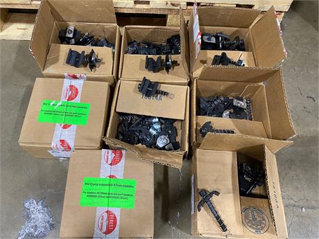 Everest Racking mid/end clamps, splice kits- NEW