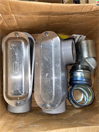 3" LR and LL conduit body