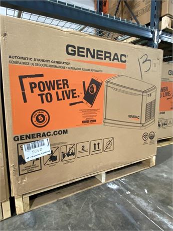 13kW Generac Generator