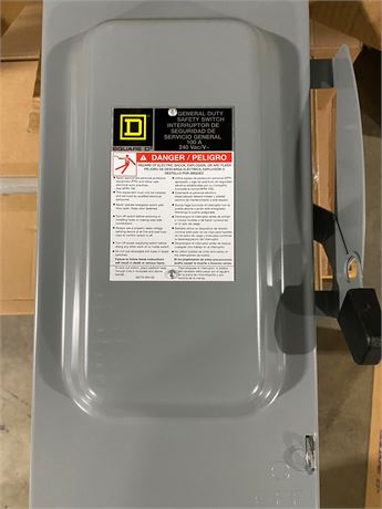 100amp Square D Disconnect